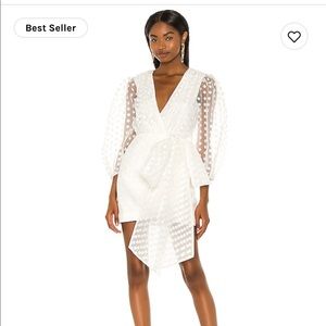 White Revolve Dress - Azize Mini Dress by Lovers and Friends